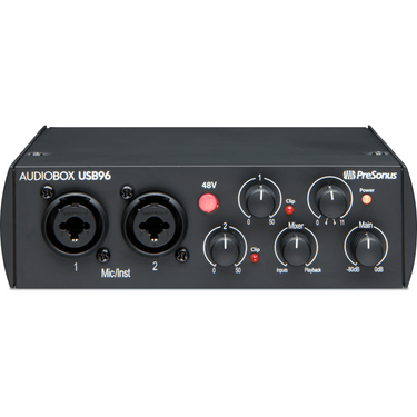 AudioBox Presonus USB 96 Complete Bundle Black 2777900103